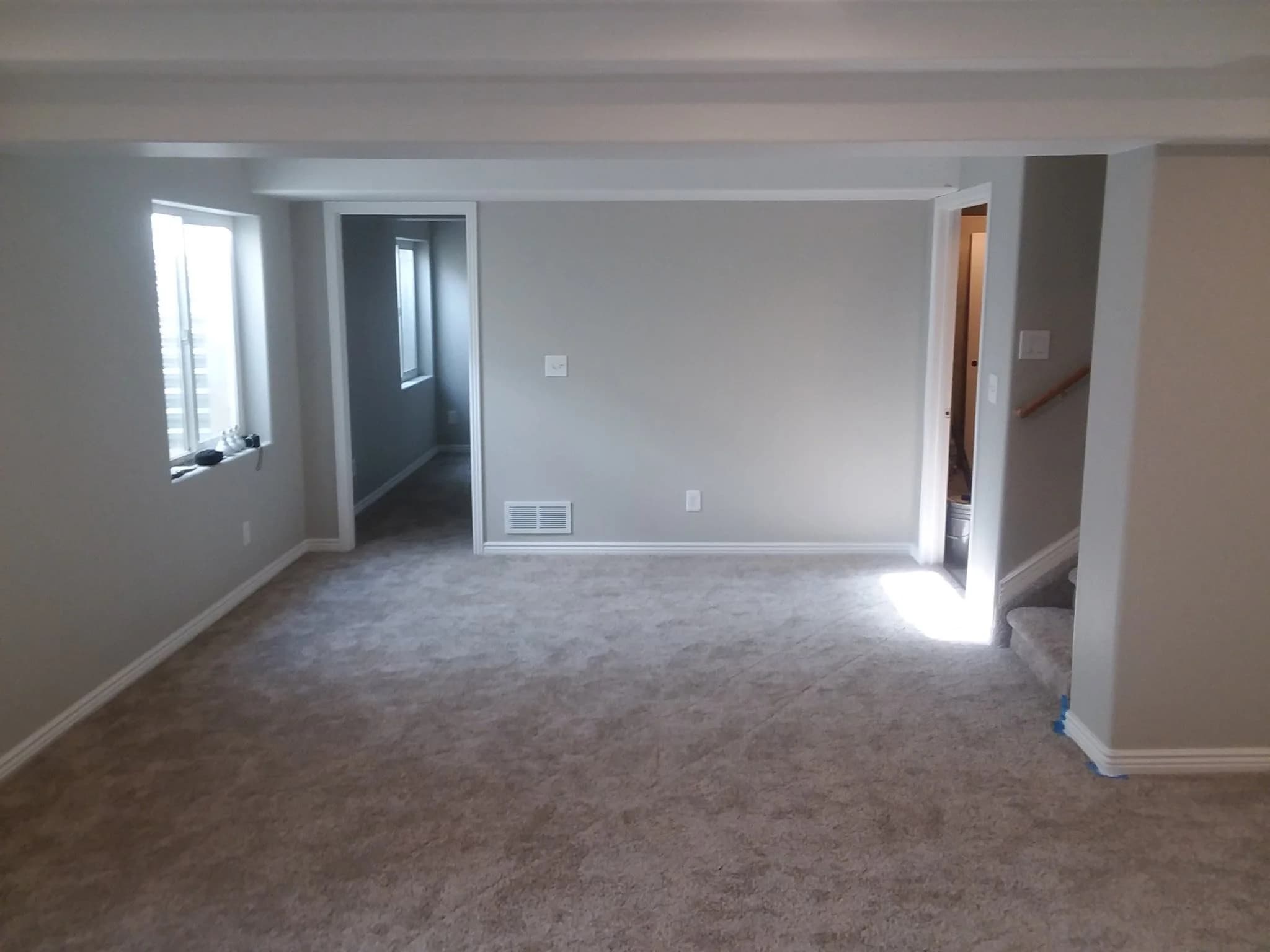 Completed remodeling project showcasing craftsmanship